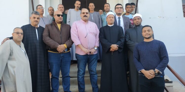 حماة الوطن يشارك أهالي أريمون بإفتتاح مسجد القرية