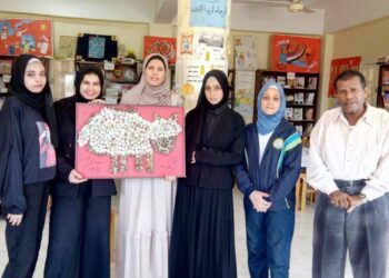 مكتبة رواد عمر مكرم تدشن ورشة عمل للفن التشكيلي للاطفال