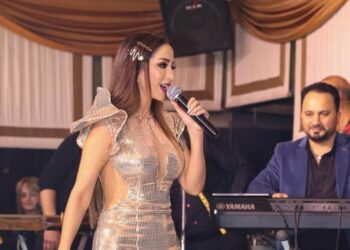 ميريام عطاالله تضيء ليلة الميلاد في جنة صيدنايا