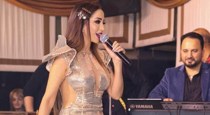 ميريام عطاالله تضيء ليلة الميلاد في جنة صيدنايا