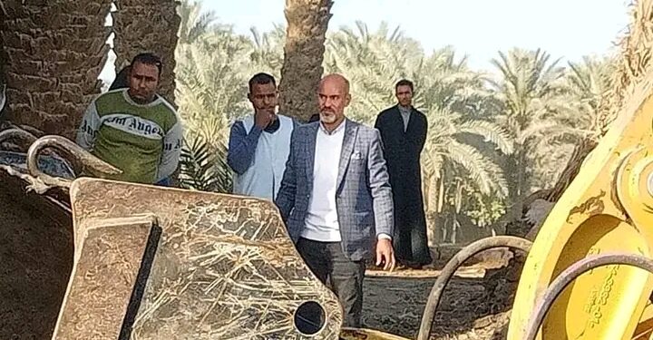 رصد وإزالة 7 حالات تعدى بالبناء المخالف بابشواي