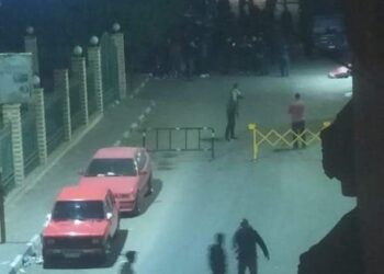 هجوم إرهابي مسلح على كمين العشريني أمام مسجد الصالحين بالإسماعيلية