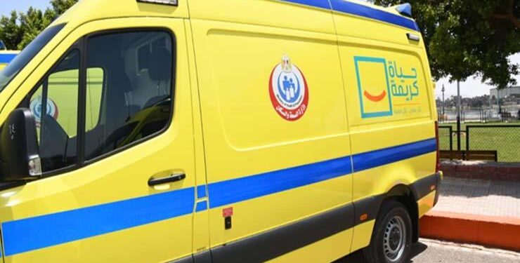 إصابة شاب إثر حادث إنقلاب موتوسيكل بمركز فرشوط بقنا 