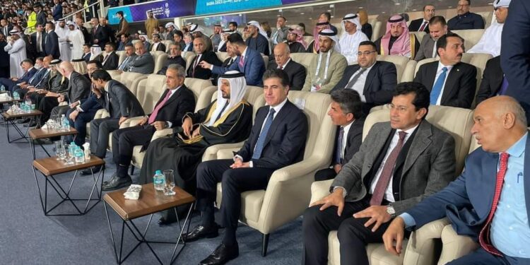 وزير الرياضة يشهد افتتاح كأس الخليج العربى بالعراق