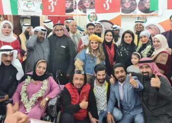 ريم الفارس أقامت حفل إفتتاح معرض البشاير البحريني بحضور الشيخة إنتصار الصباح