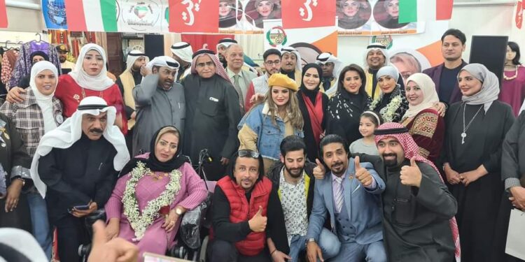 ريم الفارس أقامت حفل إفتتاح معرض البشاير البحريني بحضور الشيخة إنتصار الصباح