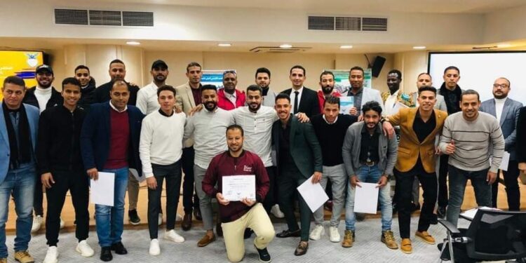 تخريج الدفعة الأولى لــ دبلومة كرة القدم من المعهد الاوليمبى الدولى لعلوم الرياضة