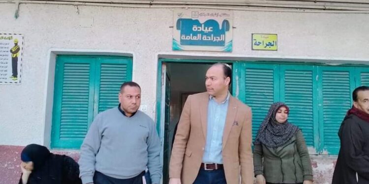 متابعة مستمرة لرئيس مركز ابشواي شملت المركز التكنولوجي ومستشفي ابشواي المركزي ومقار لجان الامتحانات بمدارس ابشواي