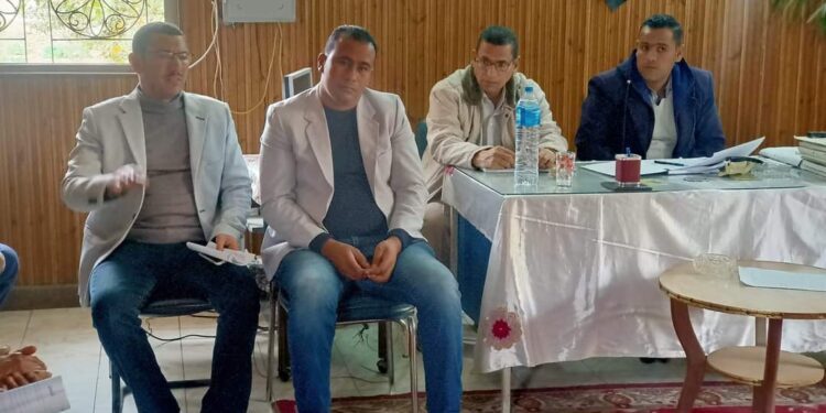 مديرية الزراعة بالفيوم مناقشة اهم القرارات باجتماع مديري الجمعيات ورؤساء الاقسام بابشواي