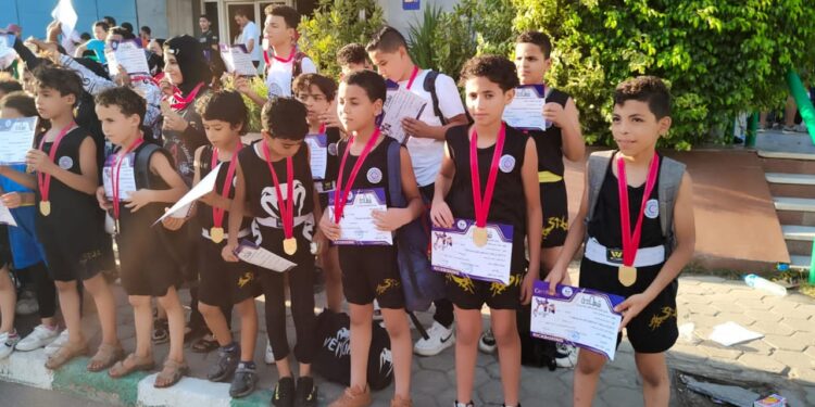 محافظة الفيوم تفوز بجائزه المركز الاول في بطولة للووشو كنغ فو