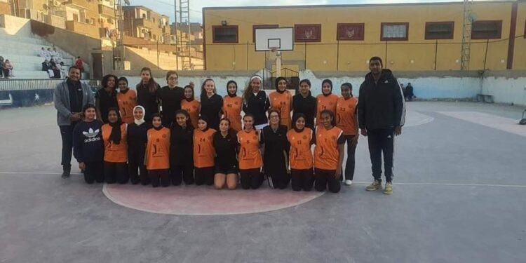 بنات البحر الأحمر لكرة السلة في المشروع القومي للموهبة والبطل الأوليمبي