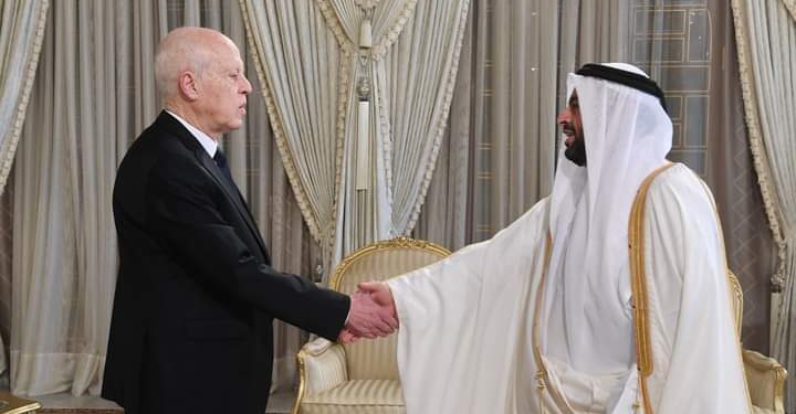 الرئيس التونسي يستقبل مساعد وزير الخارجية القطري للشؤون الإقليمية