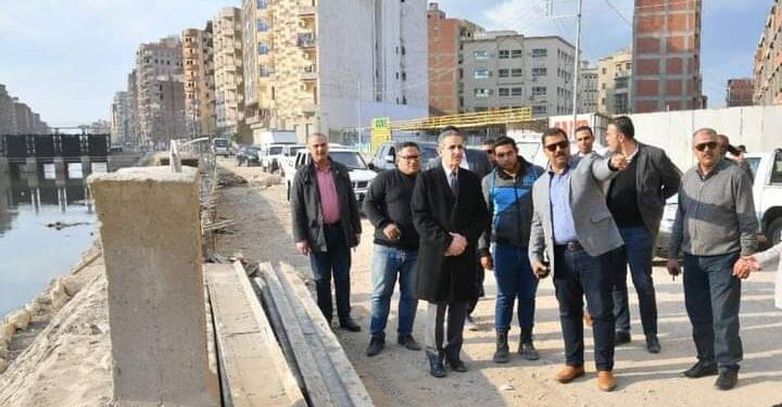 محافظ الغربية يتفقد مشروعات الرصف بمركز ومدينة طنطا