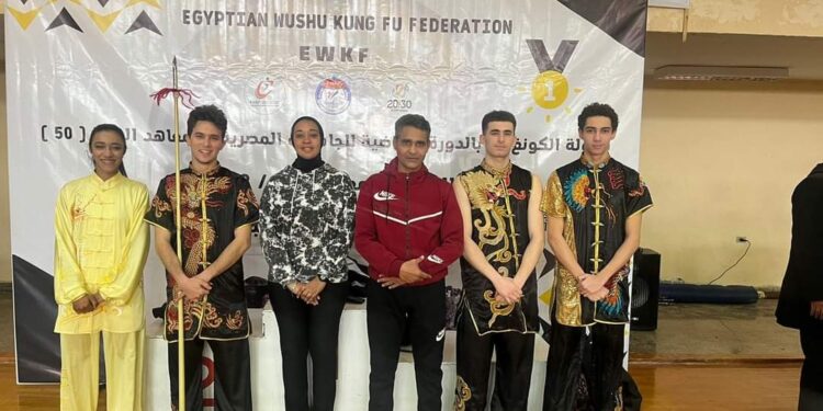 ميداليات ذهبية وفضية وبرونزية حصاد أبناء جامعة عين شمس فى بطولة” الكونغ فو” و الأرجوميتر