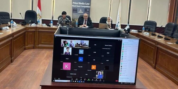 انطلاق مسابقة جامعة أكسفورد في المحاكمة الصورية لمنطقة الشرق الأوسط من كلية الحقوق بجامعة عين شمس