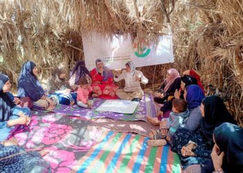 مديرية الزراعة بالفيوم”مدرسة حقلية عن محصول القمح “مبادرة إزرع”بقصر بياض