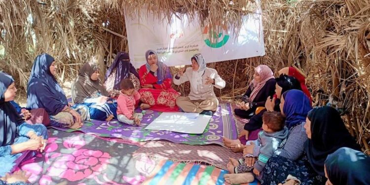 مديرية الزراعة بالفيوم”مدرسة حقلية عن محصول القمح “مبادرة إزرع”بقصر بياض