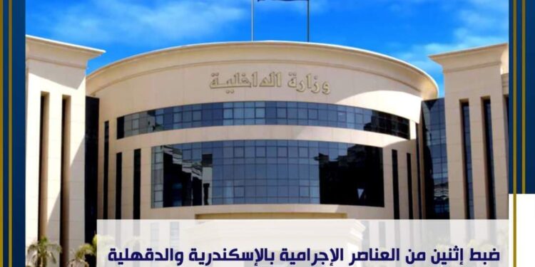 ضبط عنصرين من العناصر الإجرامية في الاتجار بالمخدرات بالمنصورة والعامرية