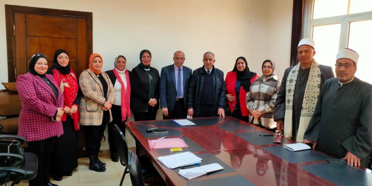 الاجتماع الثانى للجنة التنسيقية للسكان وتنظيم الاسرة بمحافظة الاسكندرية