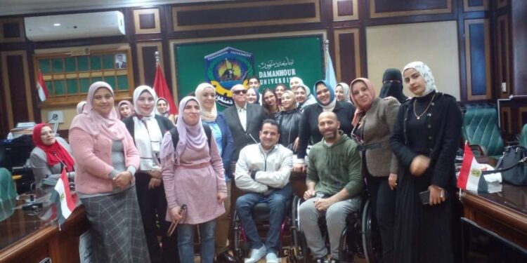 جهود جامعة دمنهور لدعم