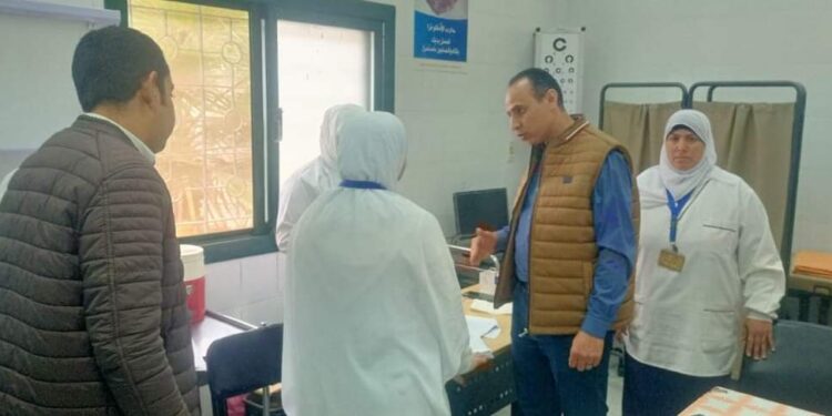 جوله مفاجئه لوكيل وزارة الصحة بالبحيرة لوحدات الرعاية الأساسية بإيتاي البارود