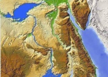 مصر هبة النيل تشق من النيل دلتا جديدة