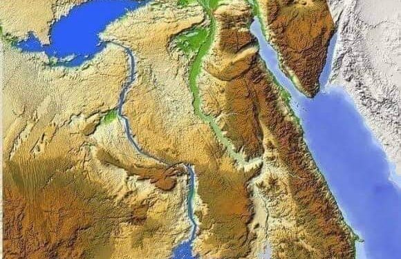 مصر هبة النيل تشق من النيل دلتا جديدة