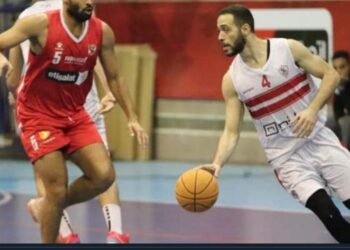 قمة الاهلي والزمالك ف نصف نهائي سوبر السلة