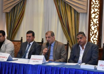 مياه الفيوم : اجتماع بدء انطلاق مشروعى تنفيذ شبكات و محطات رفع التجمع القروى ابشواى والعدوة – اللاهون