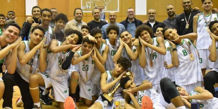 الاتحاد السكندري فريق السلة تحت 14عاما يكتسح النادي الاهلي ويتوج ببطولة الجمهورية