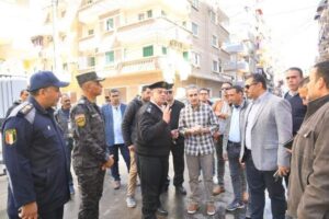 محافظ الغربية يتفقد محيط الكنائس في ٥ أحياء