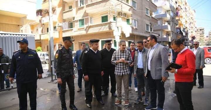 محافظ الغربية يتفقد محيط الكنائس في ٥ أحياء