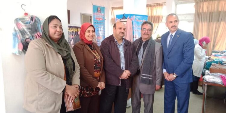 استمرار المعرض الخيري لمديرية التنظيم والإدارة