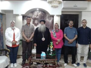 مطران دشنا يستقبل وكيل وزارة التعليم بقنا 