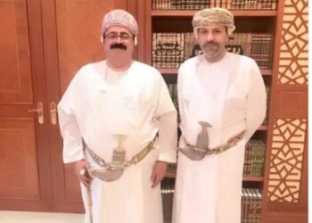 الشيخ أحمد الغفيلي يعزّي وزير الداخلية العماني