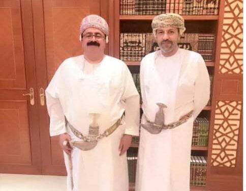 الشيخ أحمد الغفيلي يعزّي وزير الداخلية العماني