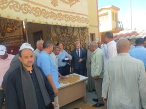 مدير الزراعة بالفيوم تتابع موسم حصاد وتوريد القمح 