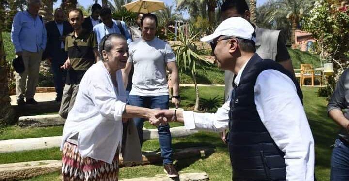 محافظ الفيوم يستقبل صاحبة السمو الملكي الأردني الأميرة “عالية بنت الحسين” ووزيرة البيئة