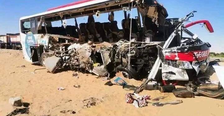 اسماء 25 مصاب بحادث الوادي الجديد بعد مصرع 14شهيد