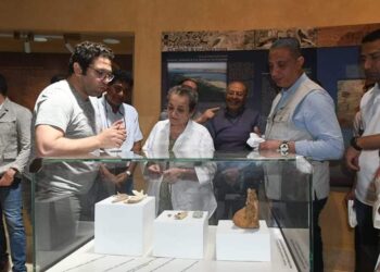 صاحبة السمو الملكي الأردني في وادي الحيتان