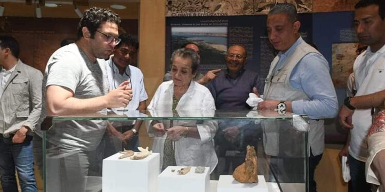 صاحبة السمو الملكي الأردني في وادي الحيتان