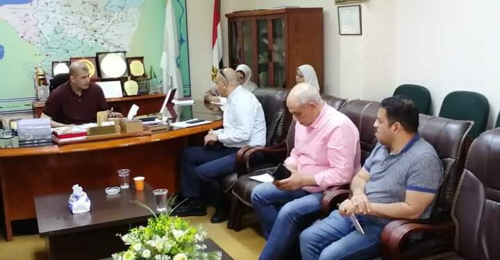 مياه الفيوم : اجتماع لمتابعة الإجراءات التنفيذية حياة كريمة