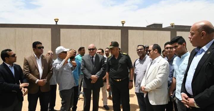 افتتاح مشروع محطة التحكم الأرضية للقمر الصناعي المصري