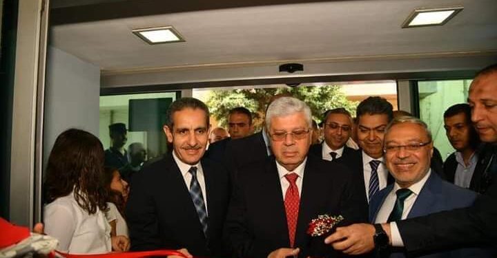 وزير التعليم العالي ومحافظ الغربية  يفتتحون سرطان الأطفال