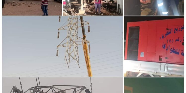 بيان اعلامى بشأن مستجدات إنقطاع التيار الكهربى عن أبوسمبل