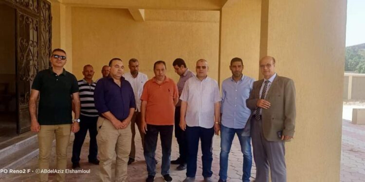 هيئة التأمين الصحى تتسلم مقرها بمدينة النوبارية