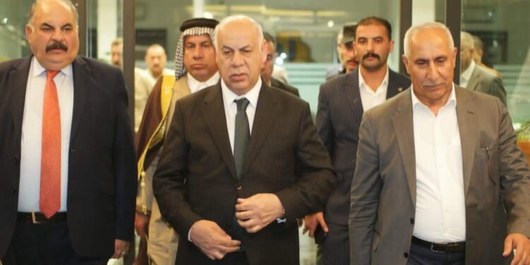 مراسم زيارة وزير الثقافة والسياحة والآثار العراقى