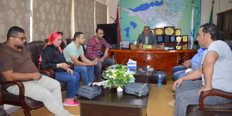 رئيس مياه الفيوم يتابع مشروعات مبادرة حياة كريمة