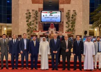 اللواء مختار عبداللطيف رئيس الهيئة العربية للتصنيع يستقبل وفد جمعية خليجيون فى حب مصر وكبار المستثمرين بالدول العربية الشقيقة