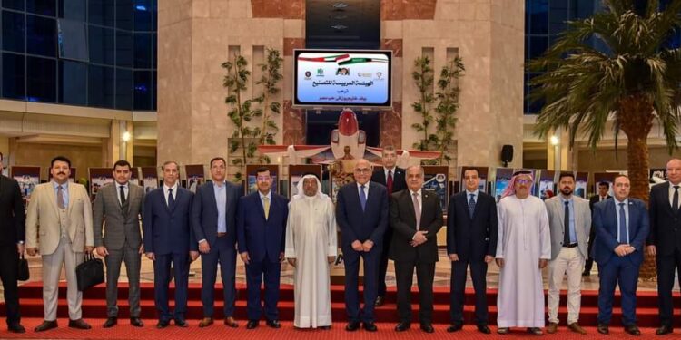 اللواء مختار عبداللطيف رئيس الهيئة العربية للتصنيع يستقبل وفد جمعية خليجيون فى حب مصر وكبار المستثمرين بالدول العربية الشقيقة